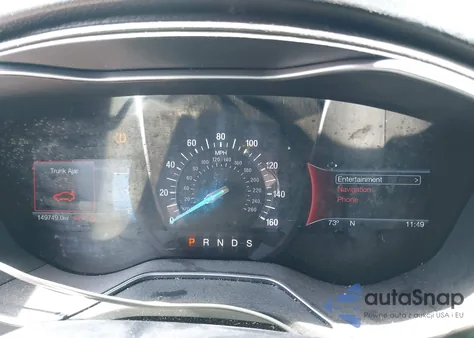 2017 Ford Fusion Titanium from USA, damaged, VIN 3FA6P0K99HR136596